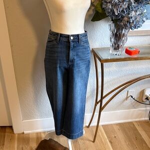 Talbots wide leg crop jeans size 2